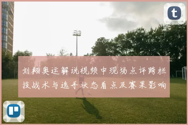刘翔奥运解说视频中现场点评跨栏技战术与选手状态看点及赛果影响
